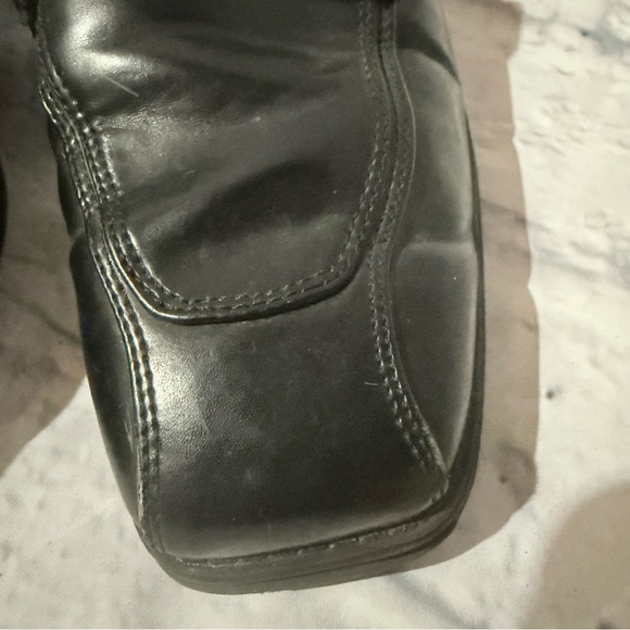 Black Buckle Dress Shoes - Picture 3 of 6